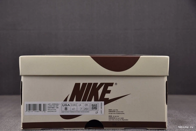 Rep TB x 1 Travis DM7866-106 Scott OG SP Low AJ 0717